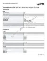 1400648 Datasheet Page 3