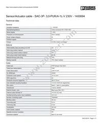 1400694 Datasheet Page 2