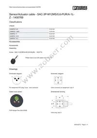 1400769 Datasheet Page 3