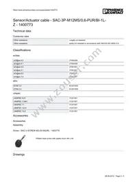 1400773 Datasheet Page 3