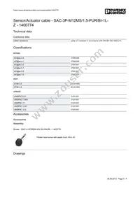 1400774 Datasheet Page 3