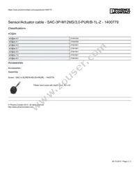 1400779 Datasheet Page 2