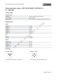 1400786 Datasheet Page 3