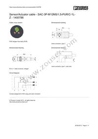 1400786 Datasheet Page 4