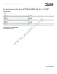 1400787 Datasheet Page 2