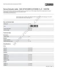 1400788 Datasheet Cover