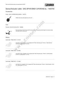 1400794 Datasheet Page 2