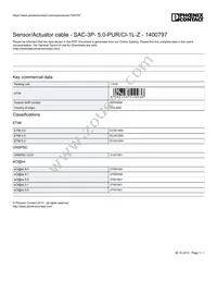 1400797 Datasheet Cover