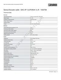 1400798 Datasheet Page 2