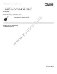 1400801 Datasheet Page 2