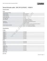 1400814 Datasheet Page 3