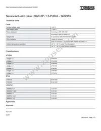 1402983 Datasheet Page 3