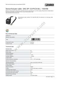 1404788 Datasheet Cover