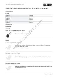 1404790 Datasheet Page 3