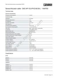 1404793 Datasheet Page 2