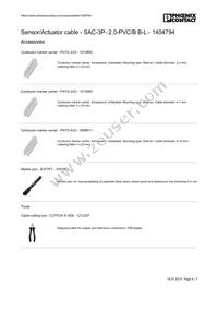 1404794 Datasheet Page 4