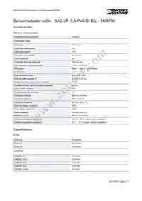 1404798 Datasheet Page 2