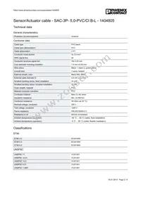 1404805 Datasheet Page 2