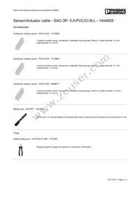 1404805 Datasheet Page 4