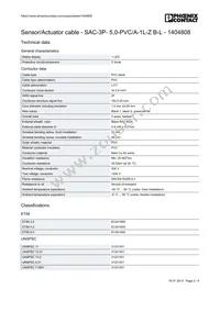 1404808 Datasheet Page 2