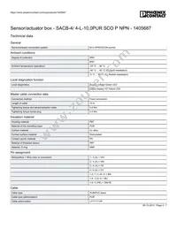 1405687 Datasheet Page 2