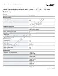 1405735 Datasheet Page 2