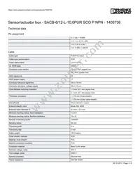 1405736 Datasheet Page 3