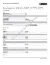 1405740 Datasheet Page 4