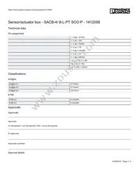 1412058 Datasheet Page 3