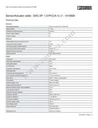 1415908 Datasheet Page 2