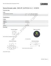 1415910 Datasheet Page 3