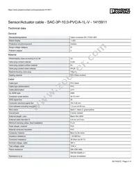 1415911 Datasheet Page 2