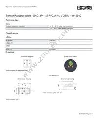 1415912 Datasheet Page 3