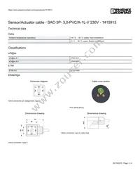 1415913 Datasheet Page 3