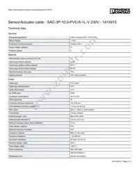 1415915 Datasheet Page 2