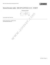 1415917 Datasheet Page 4