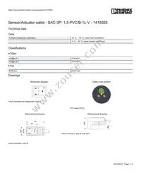 1415925 Datasheet Page 3