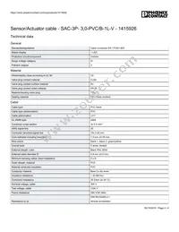 1415926 Datasheet Page 2