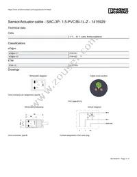 1415929 Datasheet Page 3