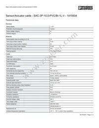 1415934 Datasheet Page 2