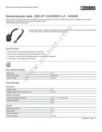 1435409 Datasheet Cover