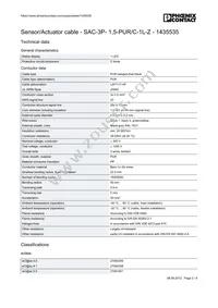 1435535 Datasheet Page 2