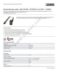 1435603 Datasheet Cover