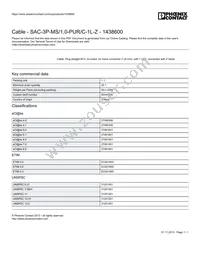 1438600 Datasheet Cover