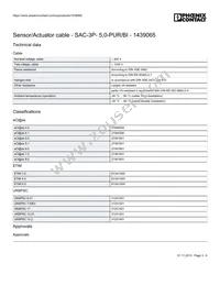 1439065 Datasheet Page 3