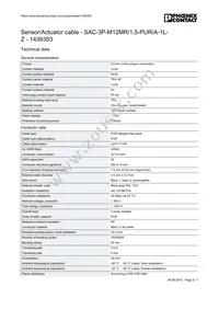 1439353 Datasheet Page 2