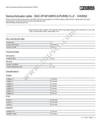 1439382 Datasheet Cover