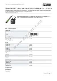 1439573 Datasheet Cover