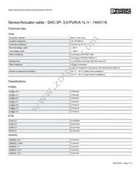 1443116 Datasheet Page 3