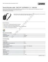 1443158 Datasheet Cover